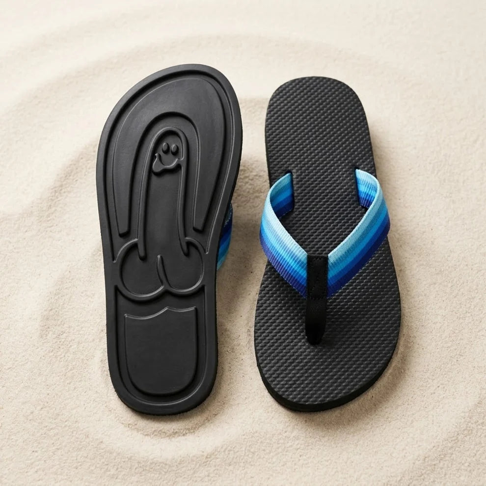 WienerSlippers - Hidden Print Slippers