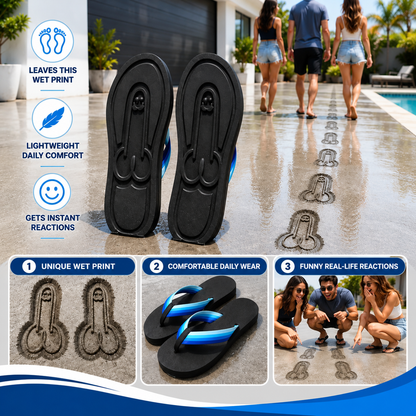 WienerSlippers - Hidden Print Slippers